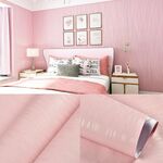 0.6 x 5m Stile pastorale Damasco PVC Sfondo autoadesivo Sfondi Ristorante Milk Tea Shop Adesivi di vetro (Moonlight Light Pink)