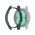 Per Samsung Galaxy Watch4 40mm Mezza copertura Custodia protettiva per PC scavata (Blu di mezzanotte)