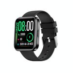 V30 1.69 pollici di schermo a colori intelligente guardare la vita impermeabile, supporto Bluetooth di chiamata / Monitoraggio della frequenza cardiaca / Blood Pressure Monitoring / sleep Monitoring (nero)