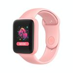 Orologio intelligente dello schermo a colori D20S da 1,44 pollici, supporto per il monitoraggio della frequenza cardiaca / monitoraggio della pressione sanguigna / monitoraggio dell'ossigeno del sangue / monitoraggio del sonno (rosa)