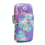 2 pz B082 Sport Braccio per esterni Borsa per il braccio del braccio del telefono cellulare Funny Fitness Mobile Phone Bag, Specifica: Large (Lilla)