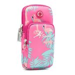 2 pz B082 Sport Braccio per esterni Borsa per il braccio del braccio del telefono cellulare Funny Fitness Mobile Phone Bag, Specificazioni: Grande (Rose Red)