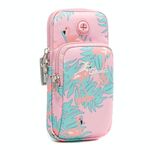 2 Pz B082 Sport Braccio da esterno Borsa per il braccio del braccio del telefono cellulare Funny Fitness Mobile Phone Bag, Specifica: Grande (rosa chiaro)