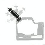 Digita un braccio magico Doppia scarpa da ballo a sfera a ballo 1/4 pollice Adattatore per GoPro Hero9 Black / Hero8 Black / 7 / 6/5/5 Sessione / 4 Sessione / 4/3 + / 3/2/1, Dji Osmo Azione, Xiaoyi e altre telecamere d'azione