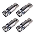 4 PCS T10 DC12V / 2.5W Auto Clearance Light 18eds SMD-3020 Lampada perline (luce blu)