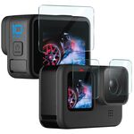 Per GOPRO HERO10 BLACK IMAK 3 IN 1 Lente per fotocamera e schermo in vetro temperato