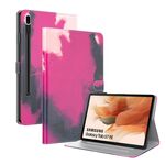 Per Samsung Galaxy Tab S7 FE 12.4 Pollici 2021 T730 / T736 Tensione Tensione ACQUATOR SHOCK PELLE FACCIA MAGNETIC Horizontal Flip PU Custodia in pelle con supporto e carte Slot & Photo Frame (Berry)