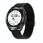 DW95 1,28 pollici Screen a colori Smart Watch, IP67 Impermeabile, Watchband in acciaio, supporto Bluetooth Chiamata / Monitoraggio della frequenza cardiaca / Monitoraggio della pressione sanguigna / Monitoraggio dell'ossigeno del sangue / Monitoraggio del
