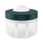 BD-D25 Lampada di proiezione colorata Humidificatore 1000ml Purificatore d'aria grande capacità (verde)