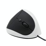 Jsy-05 6 Tasti cablato Mouse verticale ergonomia Brace Mouse ottico (bianco)