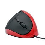Jsy-05 6 Tasti Wired Wired Vertical Mouse Ergonomia Brace Mouse ottico (rosso)