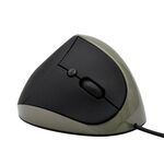 Jsy-05 6 tasti Wired Wired Vertical Mouse Ergonomia Brace Mouse ottico (grigio argento)
