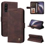 Per OnePlus Nord CE 5g Skin Self Life Tree Tree Metal Bull Horizontal flip custodia in pelle con supporto e carta Slot & Portafoglio e cornice e cinturino (Brown)