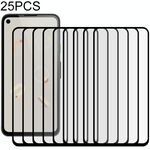 Per Google Pixel 4a 25 PCS Full Glue Pellicola in vetro temperato a schermo intero (nero)