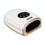 Mano dito congiunto massaggiatore Polso Palm Fisioterapia Mouse Mano Meridian Acupoint Massager, Specifica: Carica (Bianco Perla)