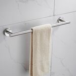 304 acciaio inossidabile con pendente con pendente a sospensione bagno scanalato, stile: filo disegno singolo asta 40 cm