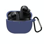 Per Xiaomi Flipbuds Pro Custodia protettiva in silicone a copertura totale (blu)