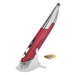 PR-06S Voice Control Ai Wis Mouse Mouse Mouse senza fili del mouse (rosso)