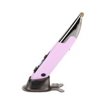 PR-A19 2.4 GHz Charging wireless Bluetooth Penna Pen Tipo Shining Silenzioso Mouse (viola)