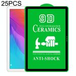 Per Huawei Godetevi Tablet 2 10.1 pollici 25 PCS Full Screen a schermo intero Pellicola in ceramica