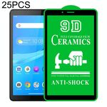 Per Lenovo Tab M7 7 pollici 25 PCS 9D Full Schermo intero Pellicola in ceramica