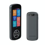 V10 3.0 pollici Touch Screen Smart Translator 107 Lingue con Traduzione Offline / Traduzione foto (grigia)