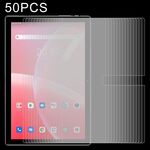 Per BlackView Tab 9 4G 50 PCS 0.26mm Film in vetro temperato 9h 2.5D