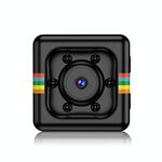 SQ11 Mini DV HD 1080P 6 LED Sport Sport Recorder Camera con supporto, supporto per monitor Rilevamento e IR Night Vision & TF Card (nero)