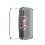 Per Fitbit Luxe Copertura integrale TPU Cover protettivo per la protezione elettroplatante (trasparente)