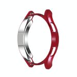 Per Samsung Galaxy Watch4 CLASSIC 42MM Electroplating Hollow Half-Pack TPU Caso protettivo (rosso)