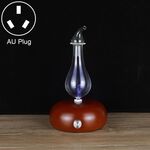 Spruzzatore automatico di alcol per macchina per aromaterapia con diffusore di olio essenziale di legno, specifica spina: spina AU (marrone scuro)