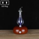 Spruzzatore automatico di alcol per macchina per aromaterapia con diffusore di olio essenziale di legno, specifica spina: spina americana (marrone scuro)