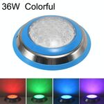 Luce subacquea per piscina a parete in acciaio inossidabile a LED da 36W (luce colorata)