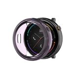 Custodia per orologio in TPU Amazfit 2 (viola trasparente)