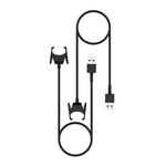 Per Fitbit Carica 3 Cavo di ricarica 55 cm (nero)