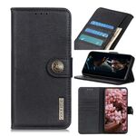 Per Alcatel 1B 2020 / Alcatel 1A 2020 Pelle di vacchetta Texture PU + Custodia in pelle con vibrazione orizzontale TPU con supporto, slot per schede e portafoglio (nero)