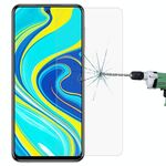 Per Xiaomi Redmi Note 9s 0.26mm 9H Durezza superficiale 2.5D Pellicola non a schermo intero in vetro temperato antideflagrante