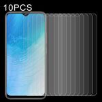 Per Vivo Y19 10 PCS 0.26mm 9H Durezza superficiale 2.5D Pellicola non a schermo intero in vetro temperato antideflagrante