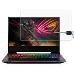 Per Asus Rog Strix Hero II 15.6 pollici Schermo per computer portatile HD Pellicola protettiva in vetro temperato HD