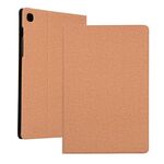 Per Galaxy S6 Lite P610 Custodia protettiva in TPU in tessuto universale per voltaggio con supporto (oro)