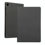 Per Galaxy S6 Lite P610 Custodia protettiva in TPU in tessuto universale per voltaggio con supporto (nero)