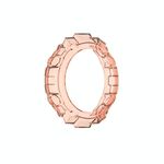 Per Huami Amazfit T-Rex A1918 Tyrannosaurus TPU Custodia per orologio (arancione trasparente)