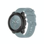 Per Amazfit 3 Custodia per orologio in silicone TPU trasparente (nero trasparente)