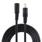8A 5,5 x 2,5 mm femmina a maschio cavo di prolunga alimentazione CC, lunghezza cavo: 10 m (nero)