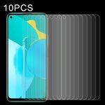 Per Huawei Honor 30S 10 PCS Pellicola in vetro temperato trasparente a metà schermo