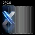 Per Huawei Honor X10 Pro 10 PCS Pellicola in vetro temperato trasparente a metà schermo