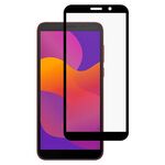 Per Huawei Honor 9S Full Glue Pellicola in vetro temperato a schermo intero (nero)