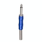 BLS01 FAI DA TE Saldatura da 6.35mm Mono Guitar Audio Cable Plug (Blue)