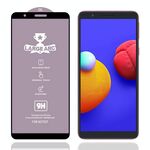 Per Samsung Galaxy M01 Core 9H HD GRANDE ARC High ALUMINA Pellicola in vetro temperato a schermo intero