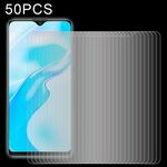 Per Vivo Y1S 50 PCS 0.26mm 9h 2,5D film in vetro temperato
